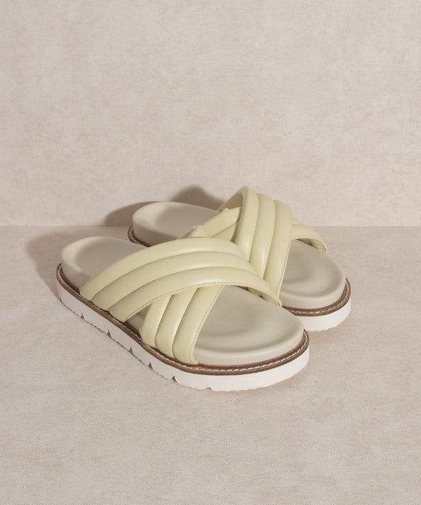 Easy X Dedign Grace - Puffed Strap Slide