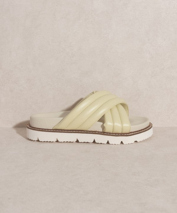 Easy X Dedign Grace - Puffed Strap Slide