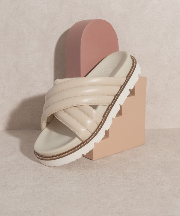 Easy X Dedign Grace - Puffed Strap Slide