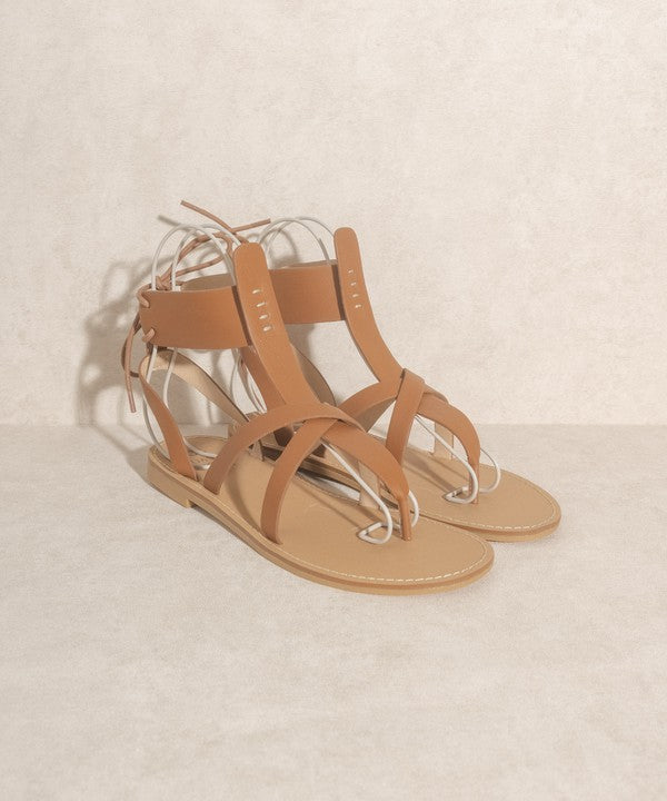 Natural Brown Blaze - Lace-Up Sandal
