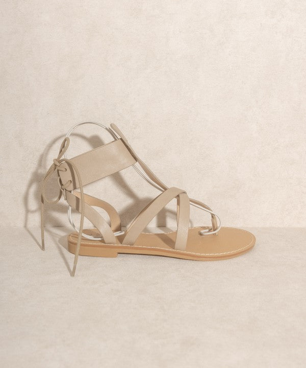 Natural Brown Blaze - Lace-Up Sandal