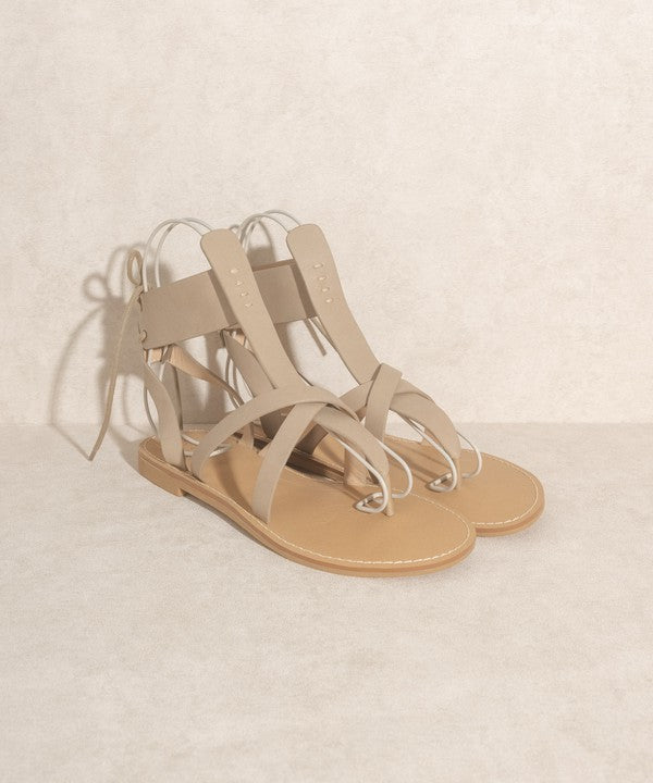 Natural Brown Blaze - Lace-Up Sandal