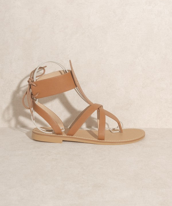 Natural Brown Blaze - Lace-Up Sandal