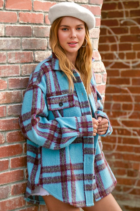 Peacock Eastern Reading Vallis Flannel Jacket