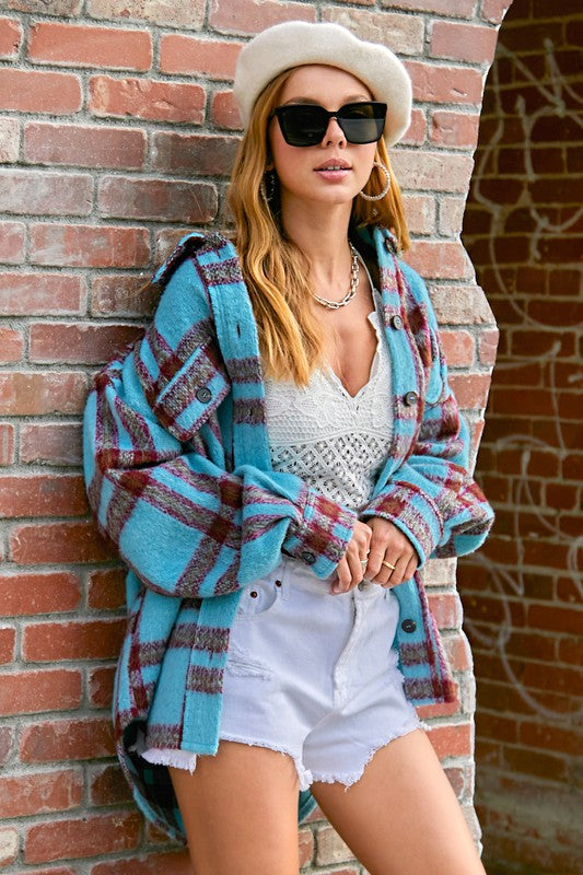 Peacock Eastern Reading Vallis Flannel Jacket
