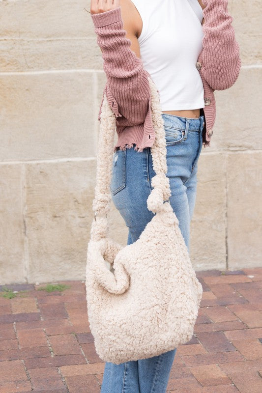 Ultra Cream Sherpa fur Sherpa Messenger Special Bag
