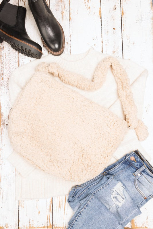 Ultra Cream Sherpa fur Sherpa Messenger Special Bag