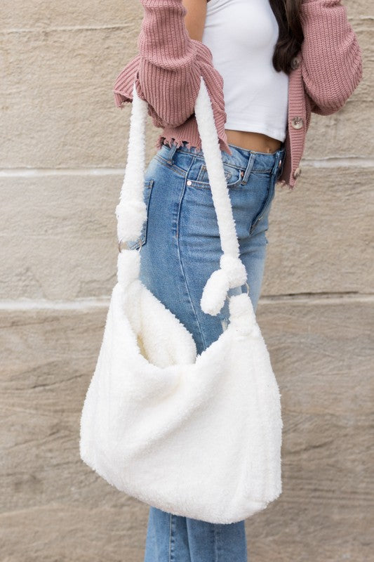 Ultra Cream Sherpa fur Sherpa Messenger Special Bag