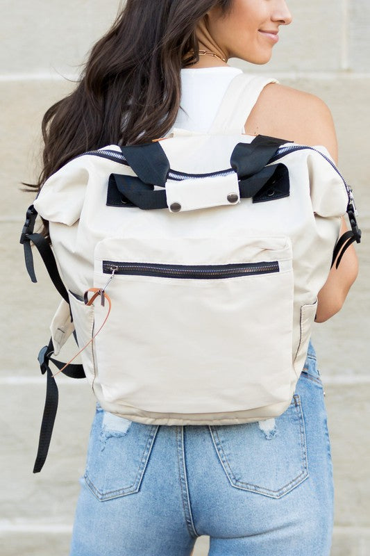 Everyday Square Backpack Tote