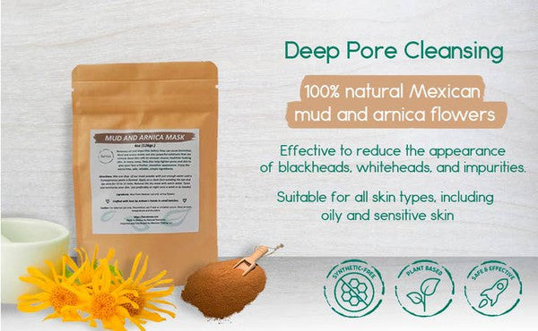 NAtural Mud and Arnica Mask