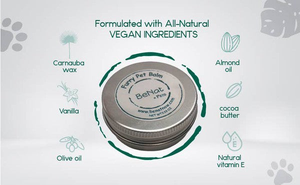 Natural Soap for Pets. Furry Pet Balm. 0.9 oz.