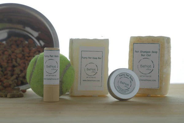 Natural Soap for Pets. Artisanal Furry Pet Soap Bar. 5.8 oz.