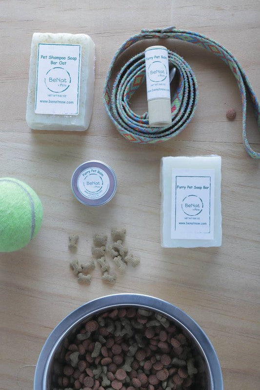 Natural Soap for Pets. Artisanal Furry Pet Soap Bar. 5.8 oz.