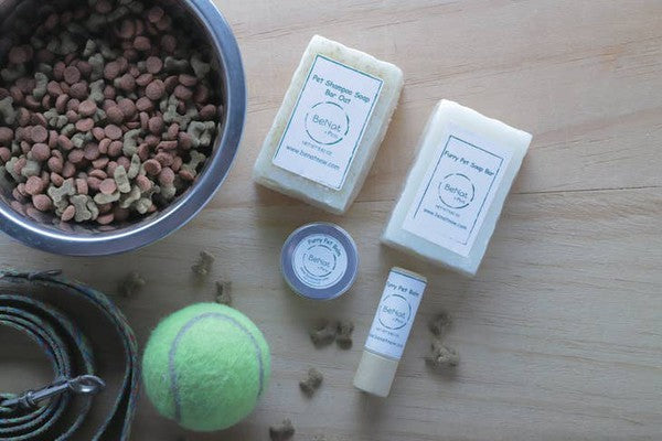 Natural Soap for Pets. Artisanal Furry Pet Soap Bar. 5.8 oz.