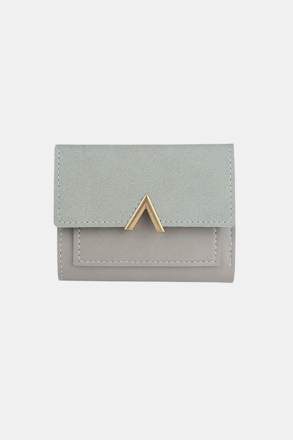 V point Compact Trifold Wallet