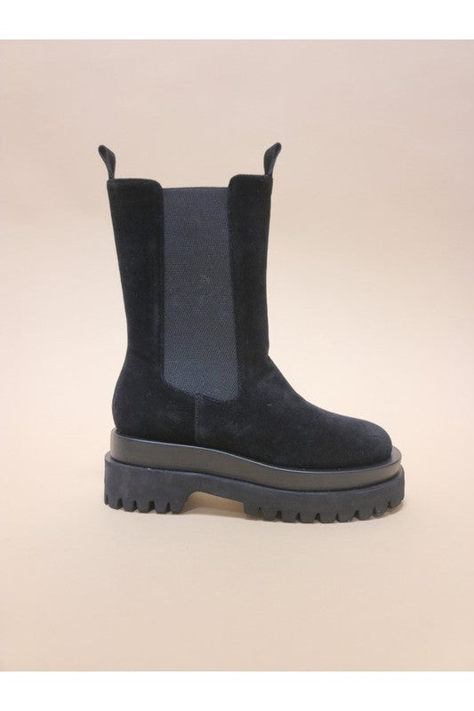 Simple Casual NECTAR-PLATFORM COMBAT BOOTS