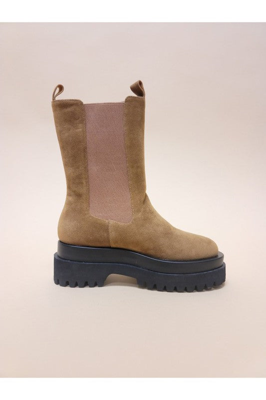 Simple Casual NECTAR-PLATFORM COMBAT BOOTS