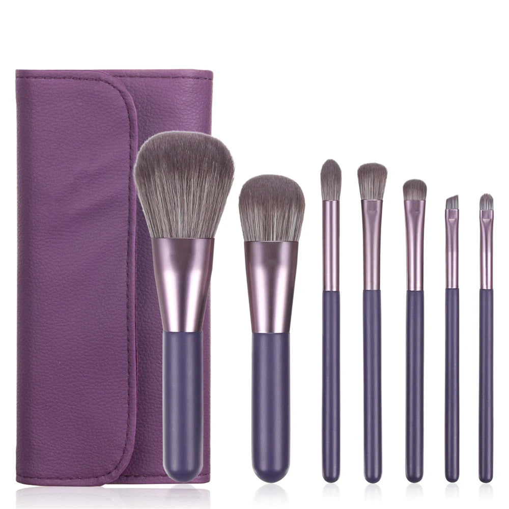 High-End Makeup Brushes Set with Bucket Blush Powder Eyeshadow Eyebrow Foundation Beauty Makeup Tool Brochas