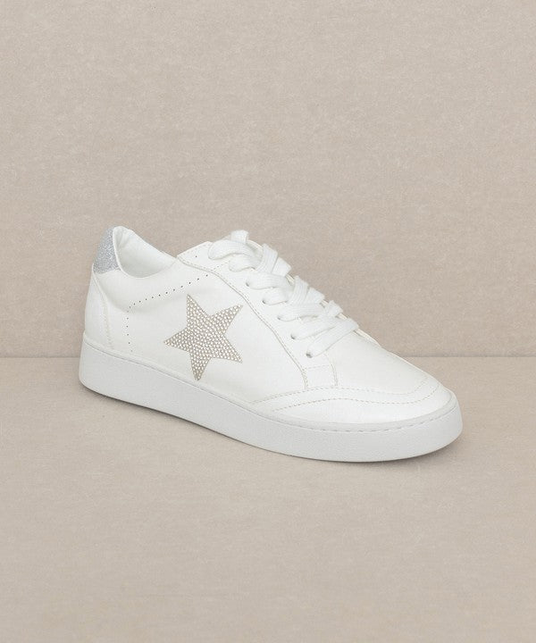 Shiny Spangled One Star Simple CLASSIC SNEAKERS