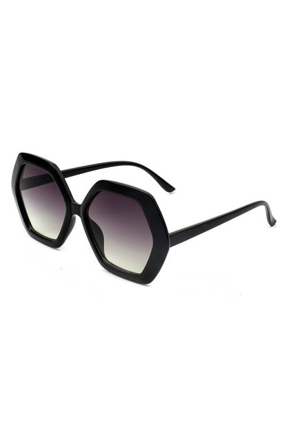 Geometric Polygon Square Fashion Sunglasses