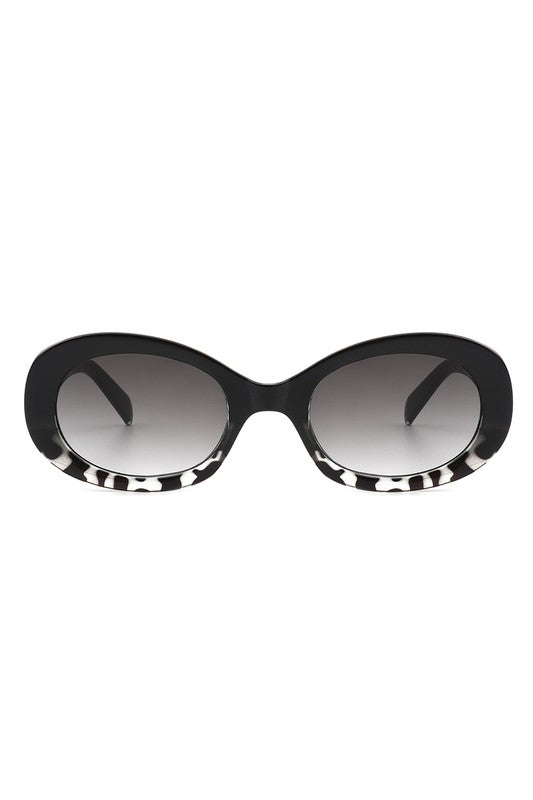 Oval Cat Retro Audrey Clout Round Vintage Fashion Sunglasses