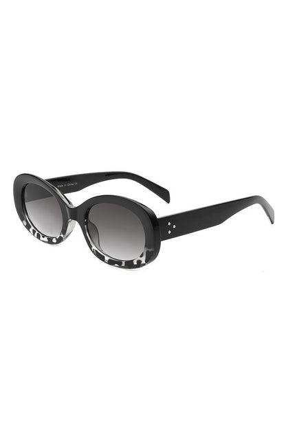 Oval Cat Retro Audrey Clout Round Vintage Fashion Sunglasses