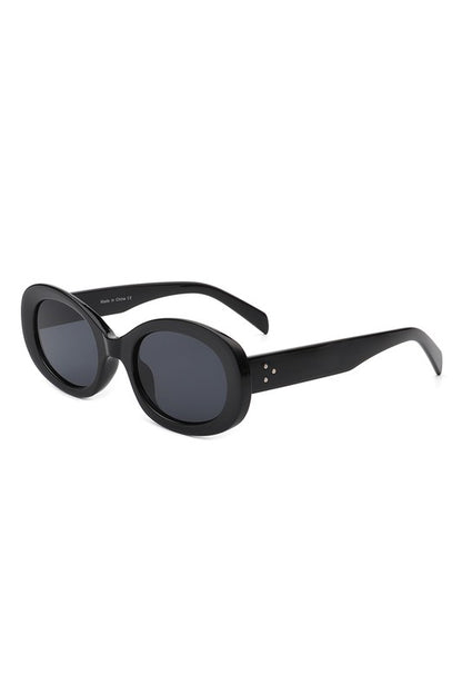 Oval Cat Retro Audrey Clout Round Vintage Fashion Sunglasses