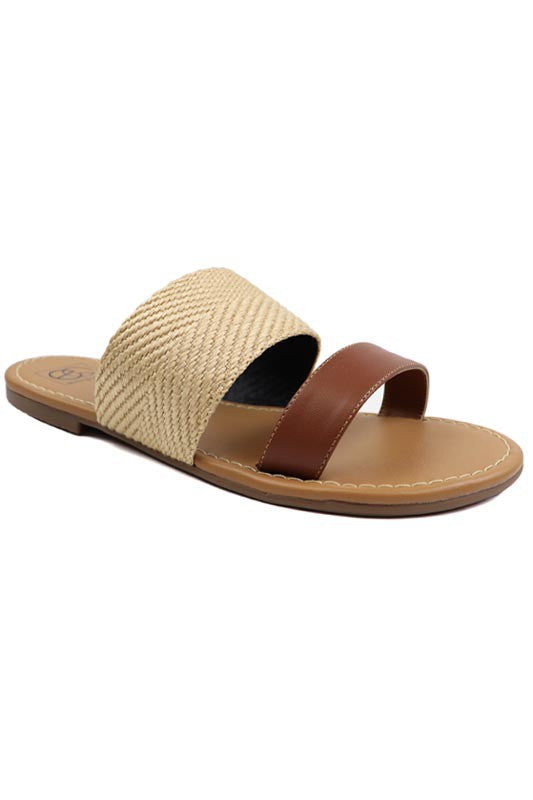 Two Band slide Sandal