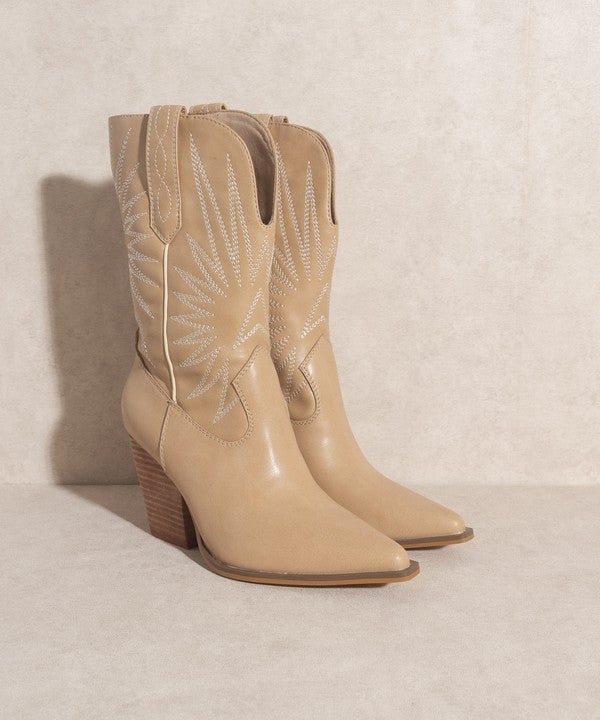 OASIS SOCIETY Emersyn - Starburst Embroidery Boots