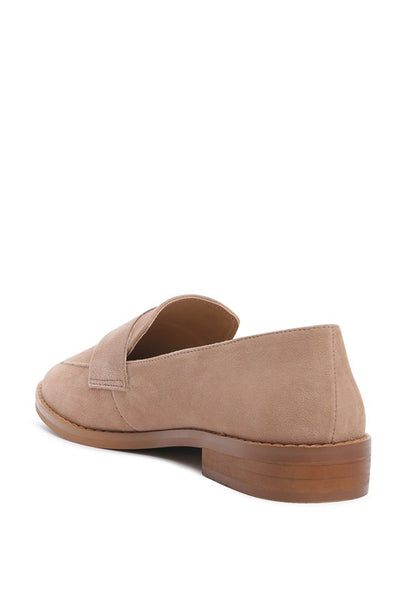 ZOFIA Suede Penny Loafers