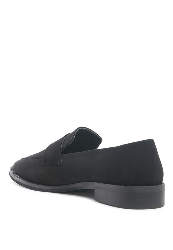 ZOFIA Suede Penny Loafers