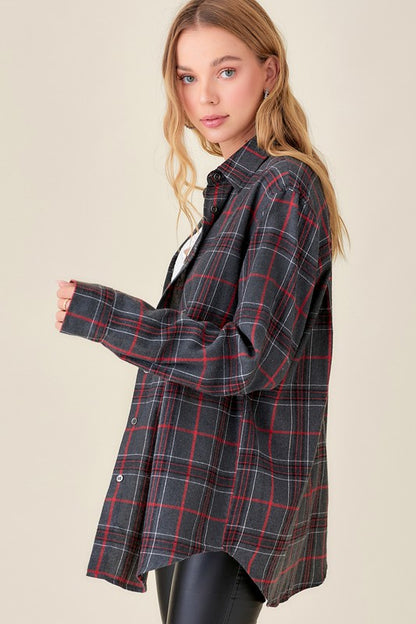 City and Country Mix Matched Encore Plaid Shirt