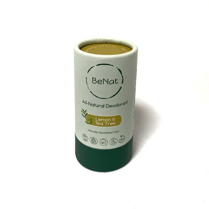 All Natural , Plastic-Free Deodorants. 3oz.