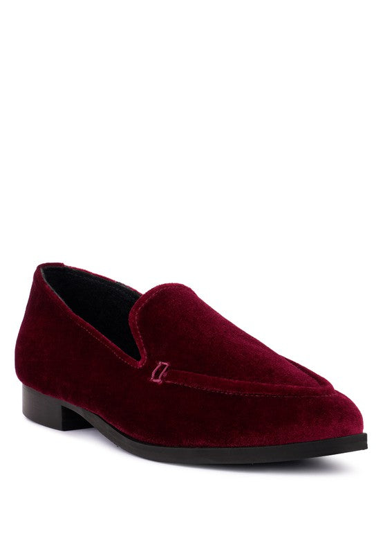 LUXE-LAP Velvet Handcrafted Loafers