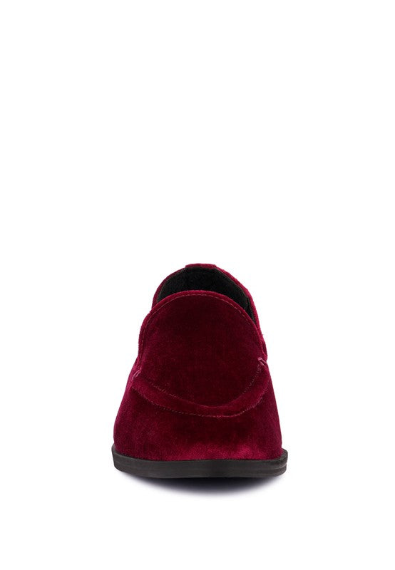 LUXE-LAP Velvet Handcrafted Loafers