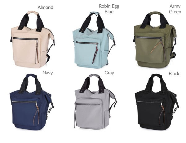 Everyday Square Backpack Tote