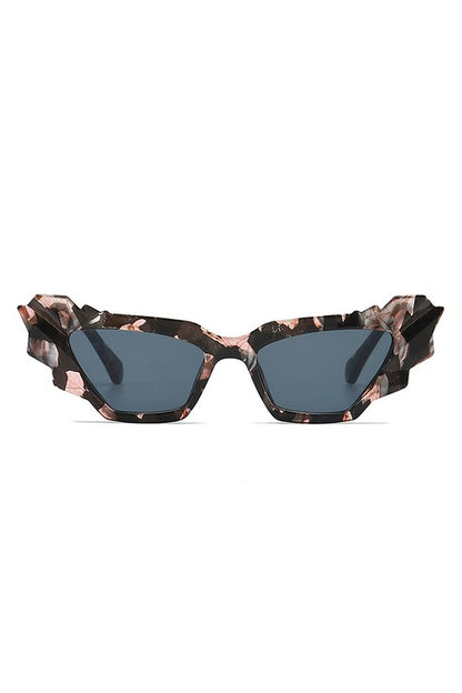 Geometric Irregular Cat Eye Fashion Sunglasses