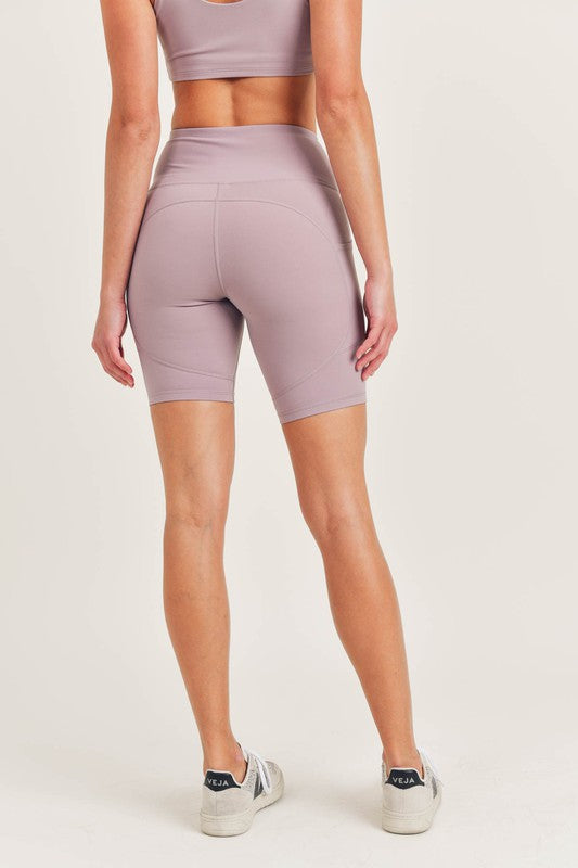 Active Wear High-Impact Biker Shorts