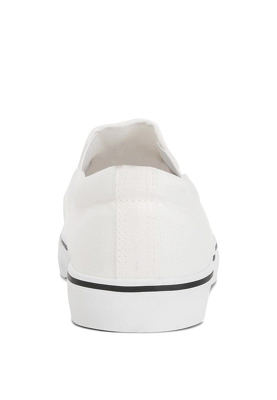 Pure Merlin Canvas Slip On Sneakers