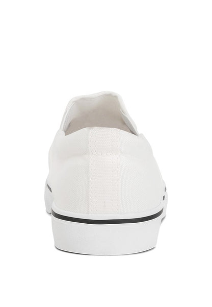 Pure Merlin Canvas Slip On Sneakers