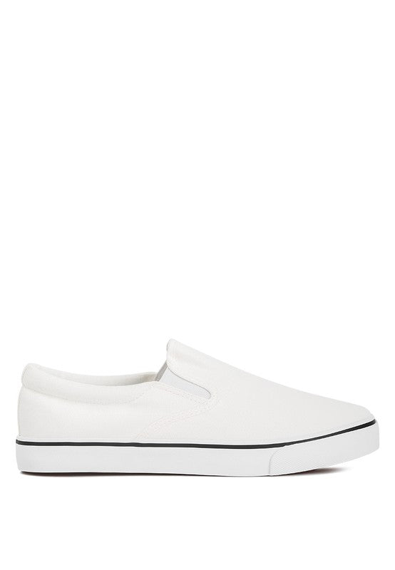 Pure Merlin Canvas Slip On Sneakers