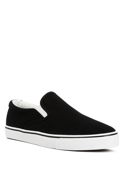 Pure Merlin Canvas Slip On Sneakers