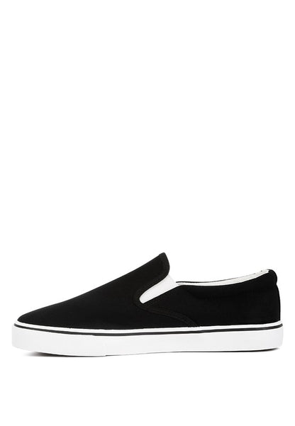 Pure Merlin Canvas Slip On Sneakers