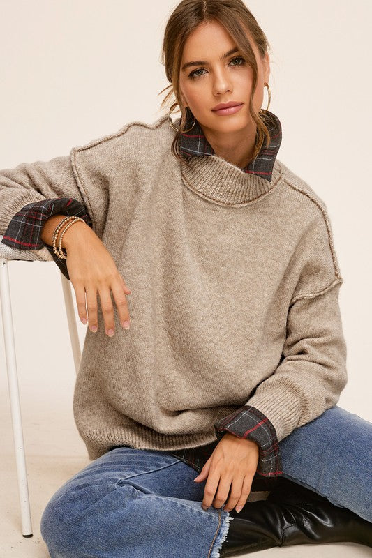 Easy Peasy Lounge Long Sleeve Ella Sweater