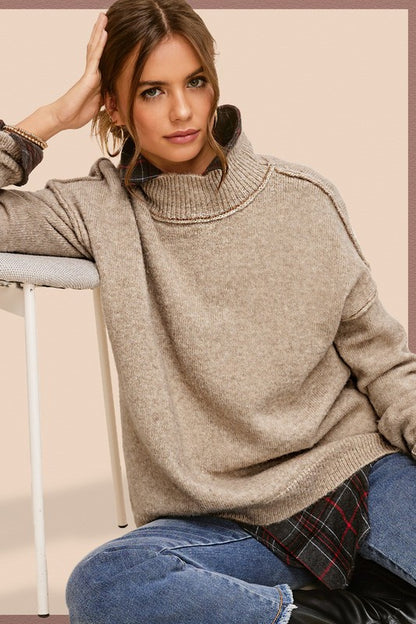 Easy Peasy Lounge Long Sleeve Ella Sweater