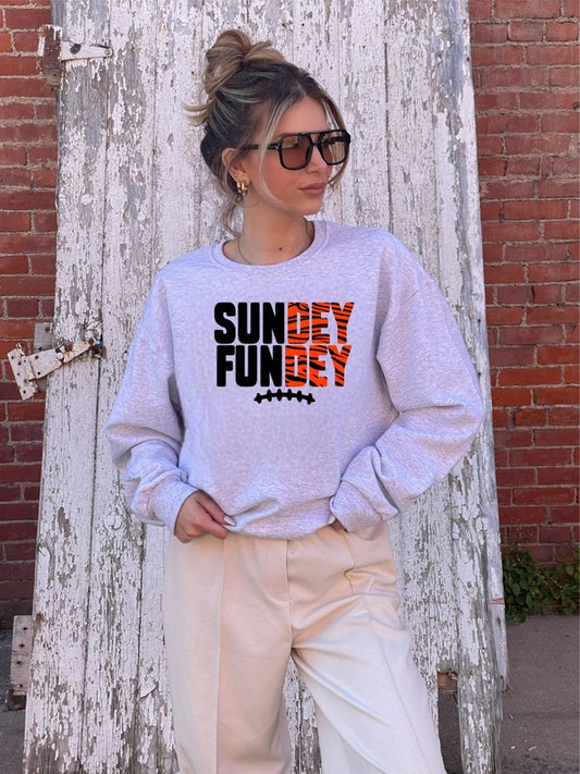 Sundey Fundey Game Day Crew Sweatshirt