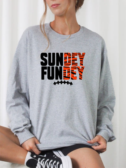 Sundey Fundey Game Day Crew Sweatshirt