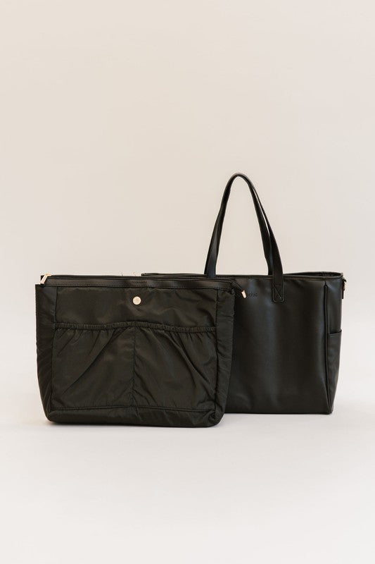 Rectangle SIGNATURE TOTE CARRY ALL ON LAPTOP BAG