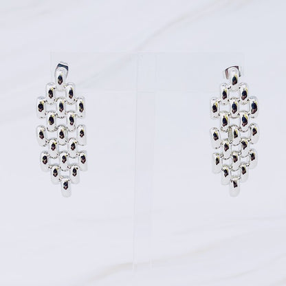 Charm Of City Girl Chain Earrings