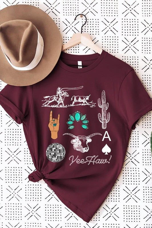 Western Culture Life Graphic T Shirts